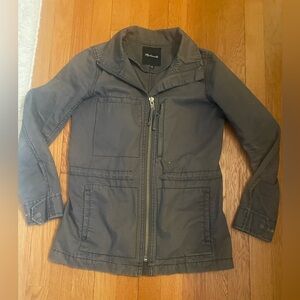 Madewell XS grey bomber jacket